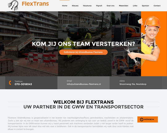 Flextrans Uitzendbureau Logo
