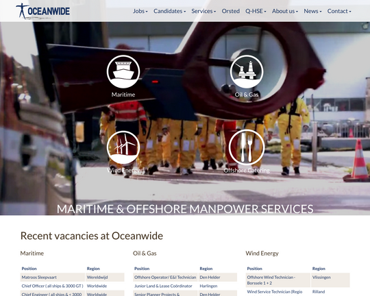 Oceanwide Maritime & Offshore Manpower Services Logo