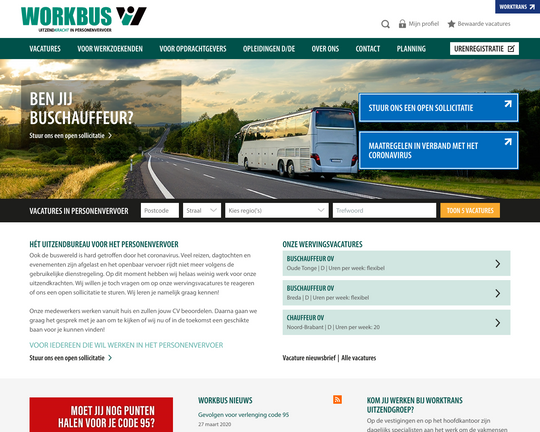 Workbus Uitzendbureau Logo